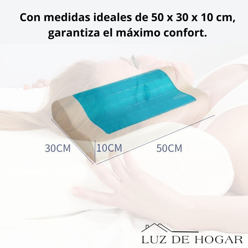 Almohada Ortopédica Inteligente con Gel